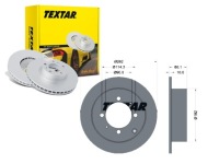 фото thumb №1, Гальмівні диски гальмівні 2szt mitsubishi задня galant -96- l