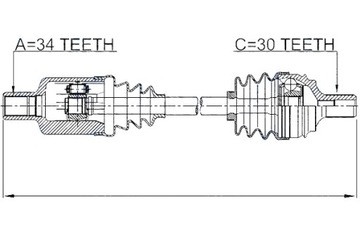 фото thumb №11, Полуось приводная mercedes 4matic e класс w212 s212 08-13 s класс w221