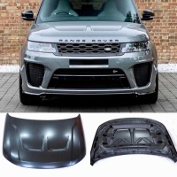 фото thumb №15, Range rover sport l494 svr бампер решётка 2018-2022