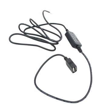 Преобразователь USB-порта постоянного тока с 12 В в 5 В, 3 А, зарядное устройство