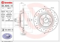 фото thumb №3, Тормозные диски тормозные колодки задняя brembo ford focus ii