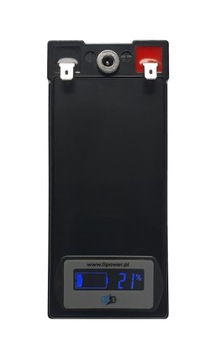 Литий-ионный аккумулятор 14,5 Ач, 12 В, индикатор зарядки. 2А