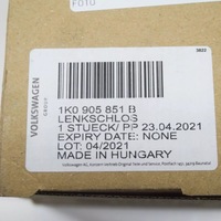 фото thumb №9, Audi a1 8x руль lock 1k0905851b oem