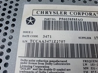 фото thumb №7, 0467185ai счетчик приборы chrysler оригинальный номер pt cruiser 2001 2.2 crda