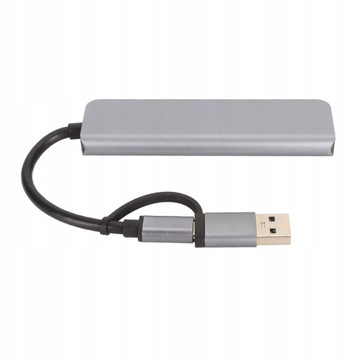 Hub USB 3.0 5 w 1 3 karty pamięci USB Porty kart