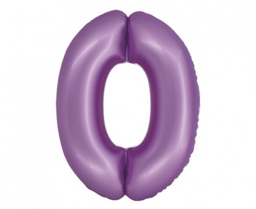 Balon foliowy Smart Cyfra 8 lawendowa matowa 76 cm
