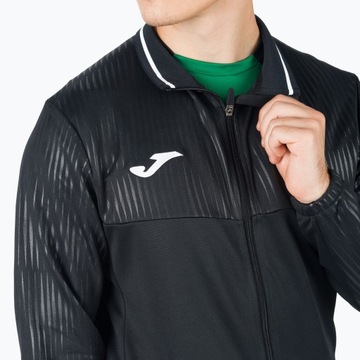 Теннисная толстовка Joma Montreal Full Zip черная 102744.100 L