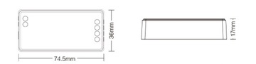 WIFI 2 x LED ПУЛЬТ ДИСТАНЦИОННОГО УПРАВЛЕНИЯ 288 Вт MILIGHT
