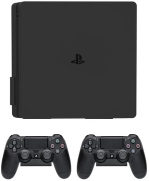 Zestaw uchwytów 4MOUNT do konsoli PS4 Slim Czarny