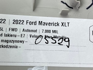 фото thumb №6, Правая защита средняя стойка b стойка ford maverick 2022+ usa