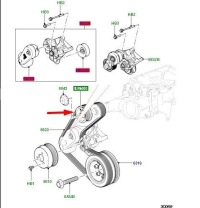 фото thumb №9, Шкив land rover discovery v l462 оригинальный lr035545
