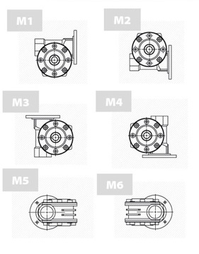 INV P 30 1/40 P56B14 VF червячная передача