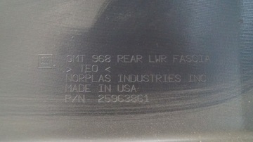 фото thumb №7, Gmc acadia denali 06- бампер задний зад r61t