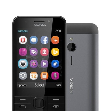 Мобильный телефон Nokia 230 с двумя SIM-картами и Bluetooth-камерой, радио
