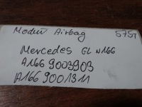 Idealny модуль блок управления подушка безопасности mercedes gl w166 1 9 Оригинал, фото thumb
