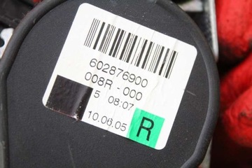 фото thumb №9, Pas безпеки правий перед eu 602876900 mercedes b-klasa w245 05-08