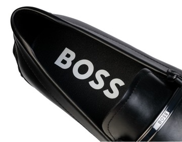 Элегантные кожаные лоферы HUGO BOSS НОВЫЙ размер 45