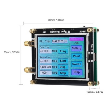 ГЕНЕРАТОР СИГНАЛОВ MAX2870 23,5–6000 МГц