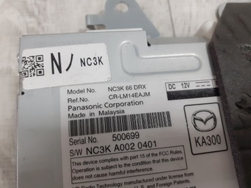 фото thumb №5, Fiat 124 spider mazda mx5 радио тюнер nc3k 66 drx
