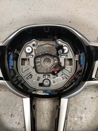 фото thumb №11, Bmw 4 g22 g23 g24 g26 воздуховод многофункциональный m-pakiet лепестки переключения вибрации