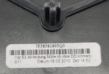 фото thumb №7, Маскувальна накладка динаміка консолі porsche cayenne ii 7p5