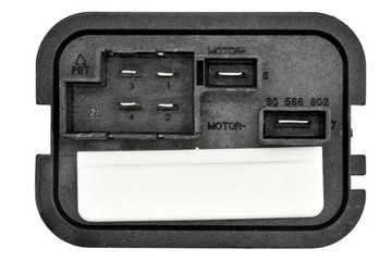 фото thumb №14, Резистор вентилятор opel astra g 1998-,astra h 2004-,corsa c 2000-,meriva 200