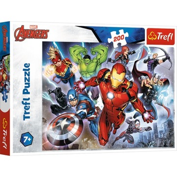 Puzzle 200 Waleczni Avengersi 13260 Trefl