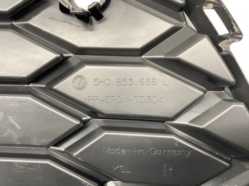 фото thumb №6, Решётка решётка бампера перед правая pdc vw golf viii 8 5h0 gti