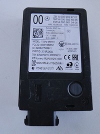 фото thumb №4, Mercedes s w222 222 lift радар distronic plus задняя