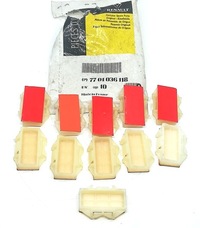 фото thumb №1, Клипсы планки внешней дверь renault clio 11 szt kpl 7701036118 oe!