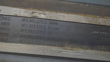 фото thumb №13, Планки накладки порогові audi a6 c6 s-line 4f0853375e комплект p37