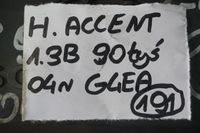 фото thumb №10, Hyundai accent ii двигун 1.3 бензин g4ea блок головка 2004rok