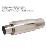 фото thumb №8, Резонатор глушителя выхлоп ze нержавеющая сталь нержавеющей