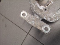 фото thumb №5, Кронштейн амортизатора задняя vw touareg 7l0512345b