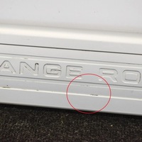 фото thumb №5, Land rover range rover l405 2017 правая сторона защита накладки передней
