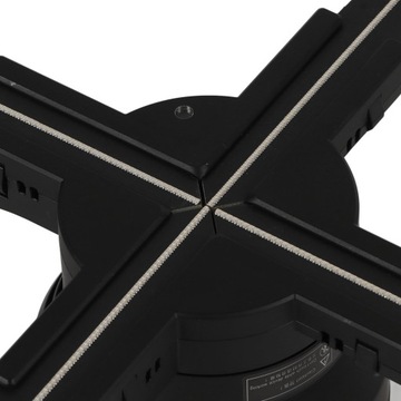3D 2K HD 1184 Светодиодный голограммный проектор с поддержкой голографического экрана Wi-Fi