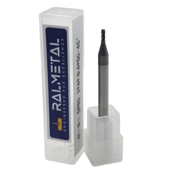 Frez promieniowy VHM 1,5 x R0,2 x 4D x 50 45 HRC