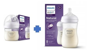 AVENT 2x БУТЫЛОЧКА АНТИКОЛИКИ НАТУРАЛЬНАЯ 3 ОТВЕТА 260 МЛ + 125 МЛ