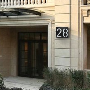 Подсветка номера дома Светодиодная СОЛНЕЧНАЯ лампа №-9