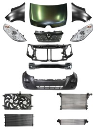 фото thumb №1, Renault master 14- перед капот бампера pas лампа крыло