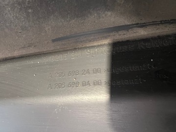 фото thumb №12, Порог планка пороговая правая mercedes c-klasa w205 купе cabrio c63 amg-s рестайлинг