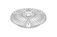 фото thumb №2, Topran вязкостная муфта сцепление вязкостная 059121350b 059