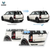 фото thumb №11, Лампы задние kpl vland полный led neon тюнинг red mini clubman r55 2007-2014