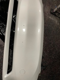 фото thumb №9, Tesla y 2022 бампер перед передний белый bez pdc