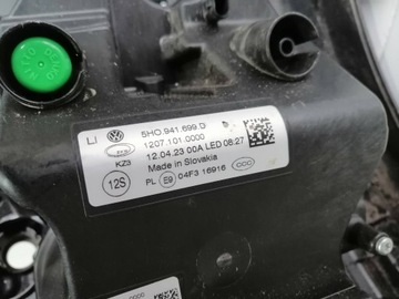 фото thumb №15, Бампер переднее перед vw golf viii led gti gtd hal 9043