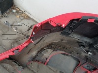 Audi a3 8v 13-16r hb s-line бампер задняя ly3j hb 3d Цена, фото thumb