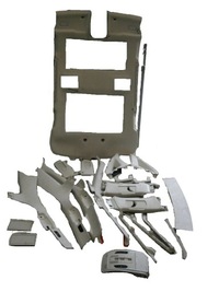 фото thumb №1, Audi a8 4h long стеля стійки блок двигуна alcantara