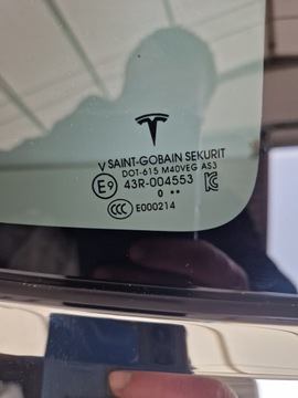 фото thumb №3, Tesla модель x скло кузовна задня 1034906-07-i