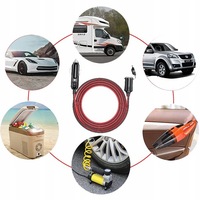 фото thumb №8, Przedłużacz роз'єм прикурювача 8m metrów 800cm na kablu 15a міцний довгий