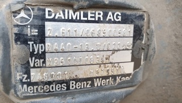 фото thumb №12, Actros mp4 antos arocs диференціал диференціал вкладка моста r440-13,00/c22,5 2,611